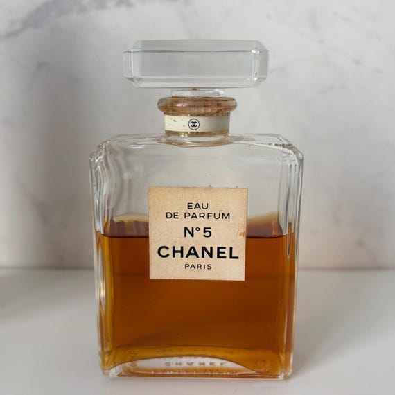 Rare Vintage Chanel No 5 Eau De Parfum Bottle 100 Ml, Vintage