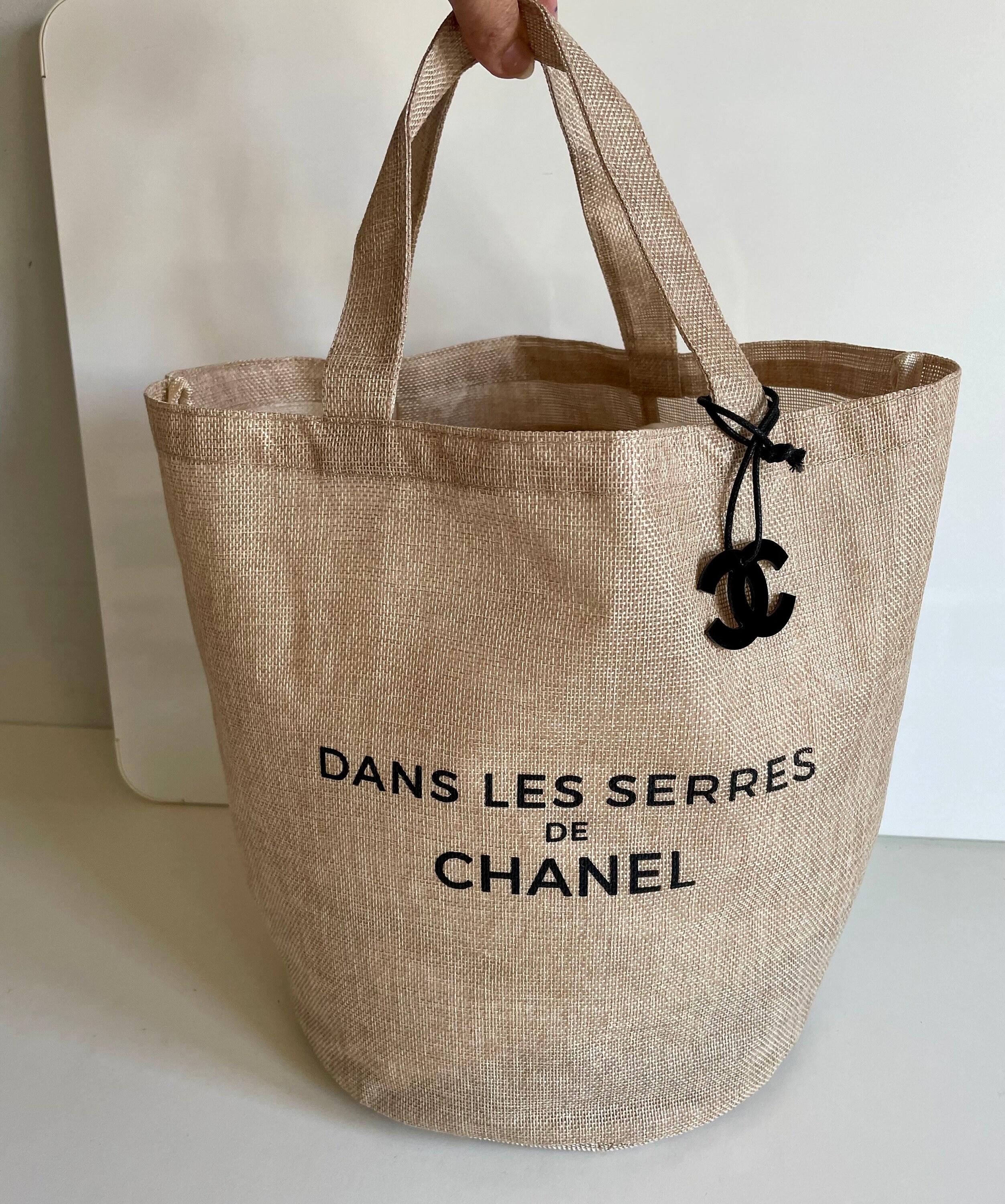 Chanel Burlap Bag Etsy