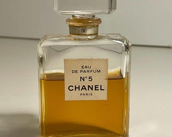 SEALED CHANEL No 5 Perfume 1970-1987 1/4 Ounce Two Original Boxes