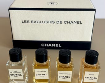 Chanel Les Exclusifs Mini Perfume Set Coromandel Sycomore Beige