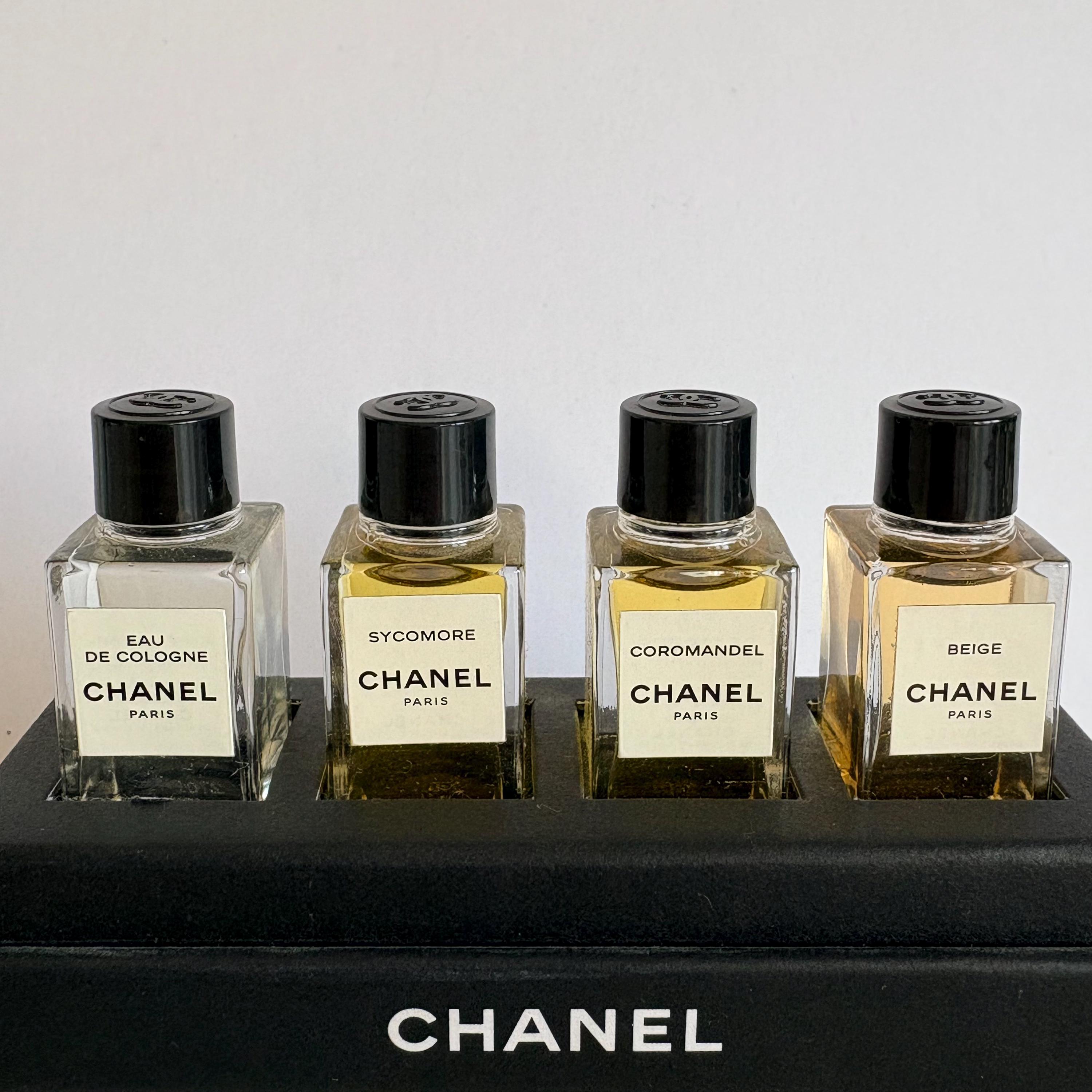 Chanel Les Exclusifs Mini Perfume Set Coromandel Sycomore Beige