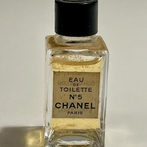 Chanel No 5 Eau de Toilette Miniature Perfume, 4 ml, Vintage, authentic