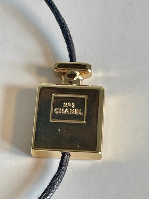 シャネルのNo.5香水瓶チャーム付きブレスレット、本物、ヴィンテージ
