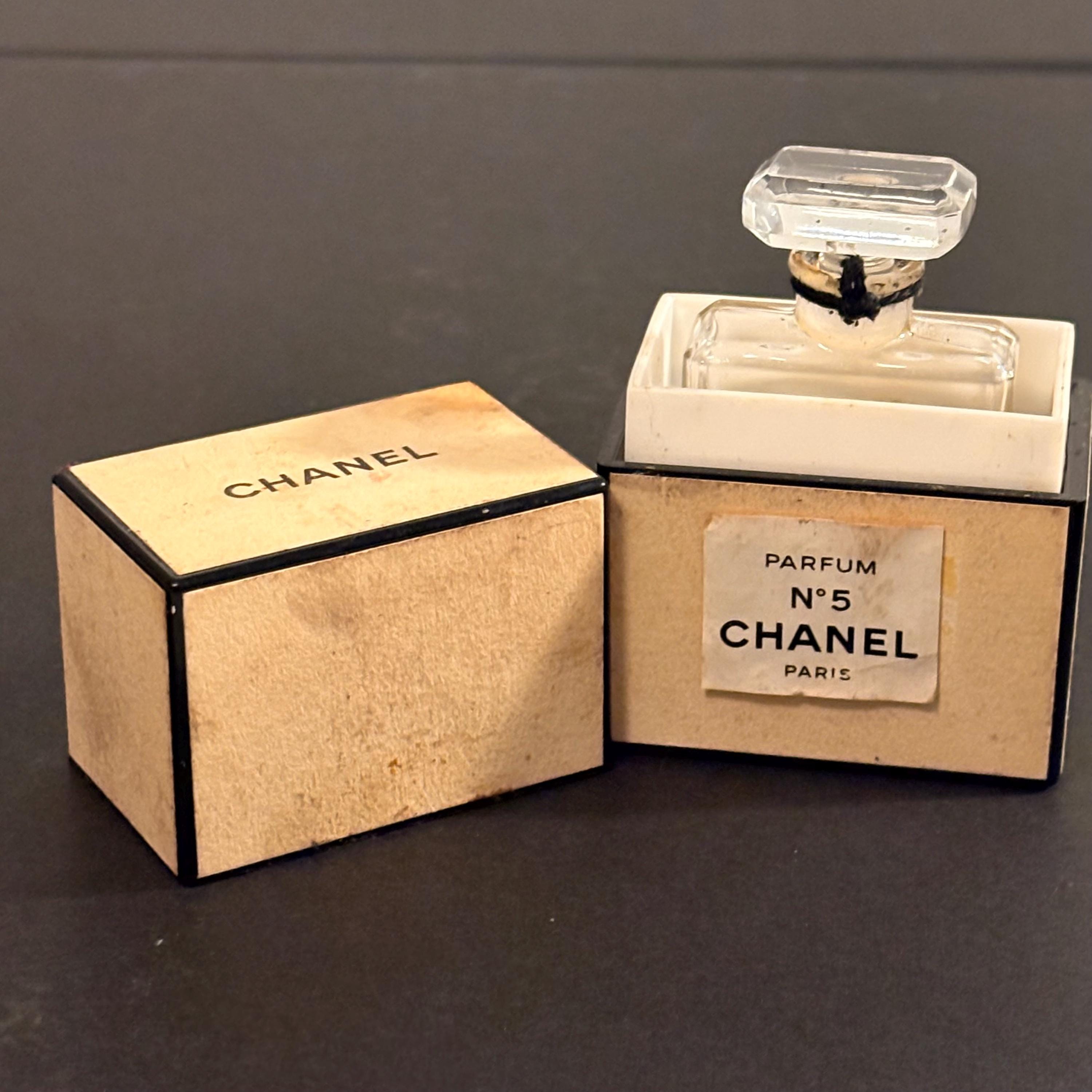 未開栓 Vintage CHANEL No.5 Parfum 28ml Vintage Chanel No 5 Parfum Miniature 7 Ml With Original Box France