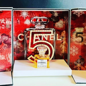 Rare Chanel No 5 EdP Miniature Perfume in an exclusive giftbox Vintage No 5 Diamant Miniature