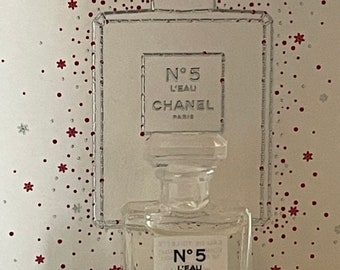 Perfume en miniatura Chanel No 5 L'Eau EdT en una exclusiva caja de regalo Miniatura vintage