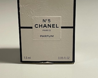 Chanel No 5 Eau de Parfum Miniatuurparfum, 1,5 ml, Vintage, authentiek