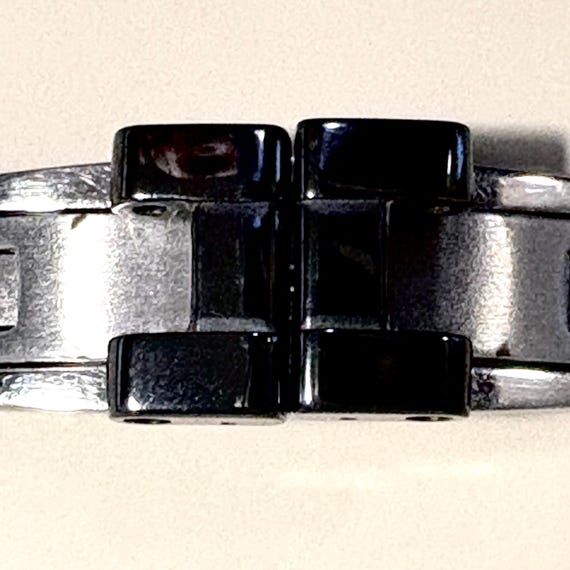 Chanel J12 Watch Clasp With 12 Ceramic Links Black Swiss Made