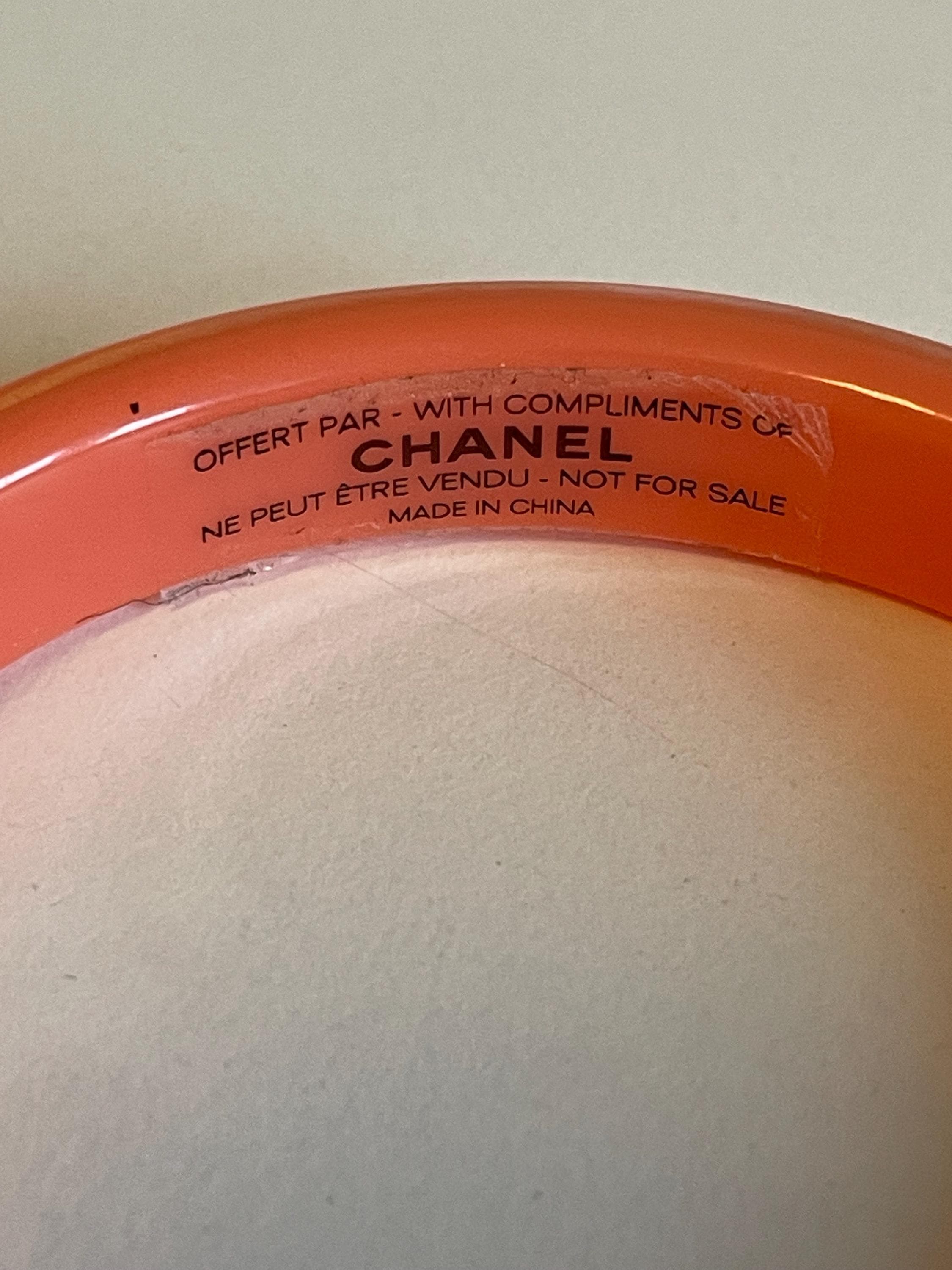 A Set of 4 Chanel Rouge Coco Shine Bangles, Bracelet, Resin