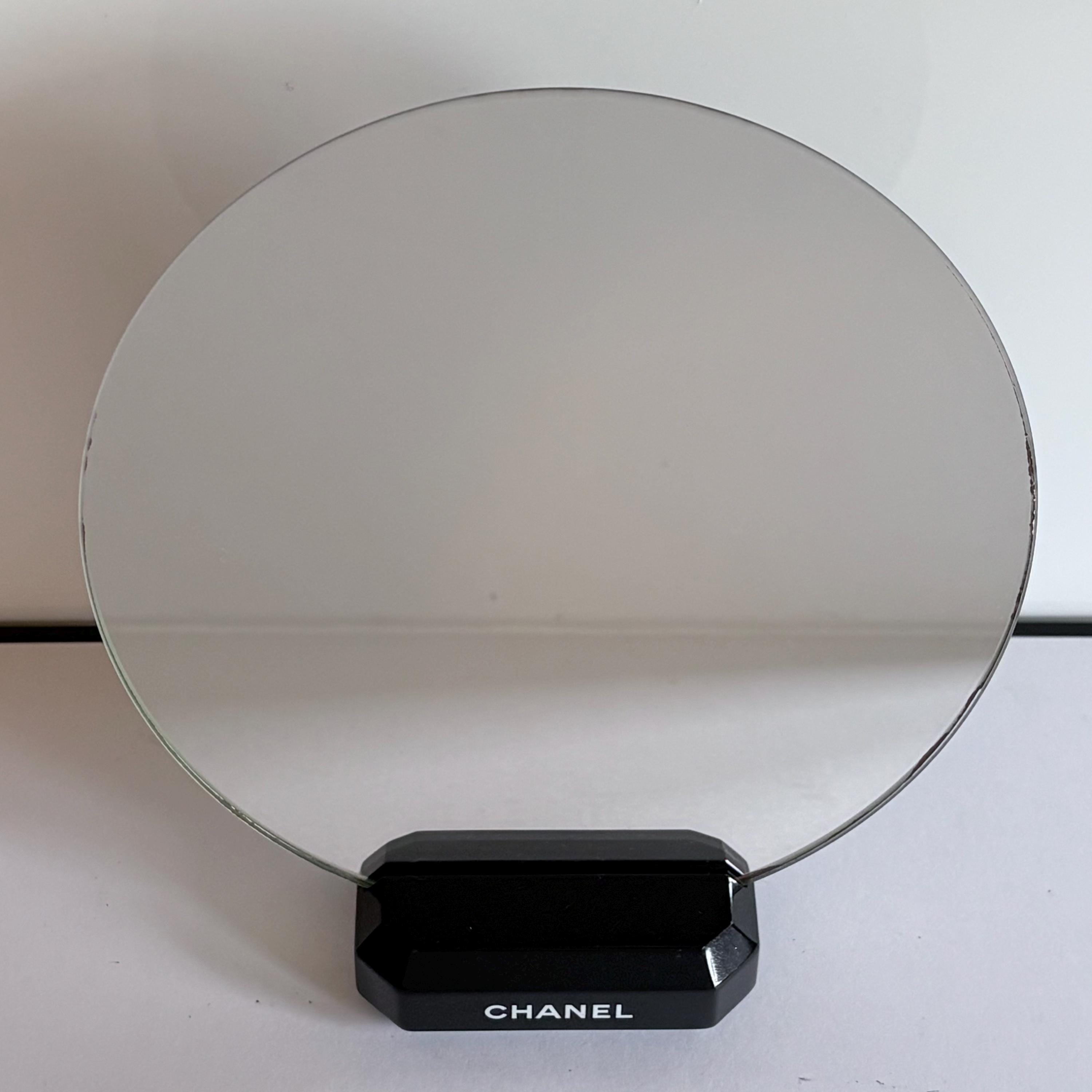 CHANEL Table Mirror Black CC Logo – Boutique Display Vanity Mirror
