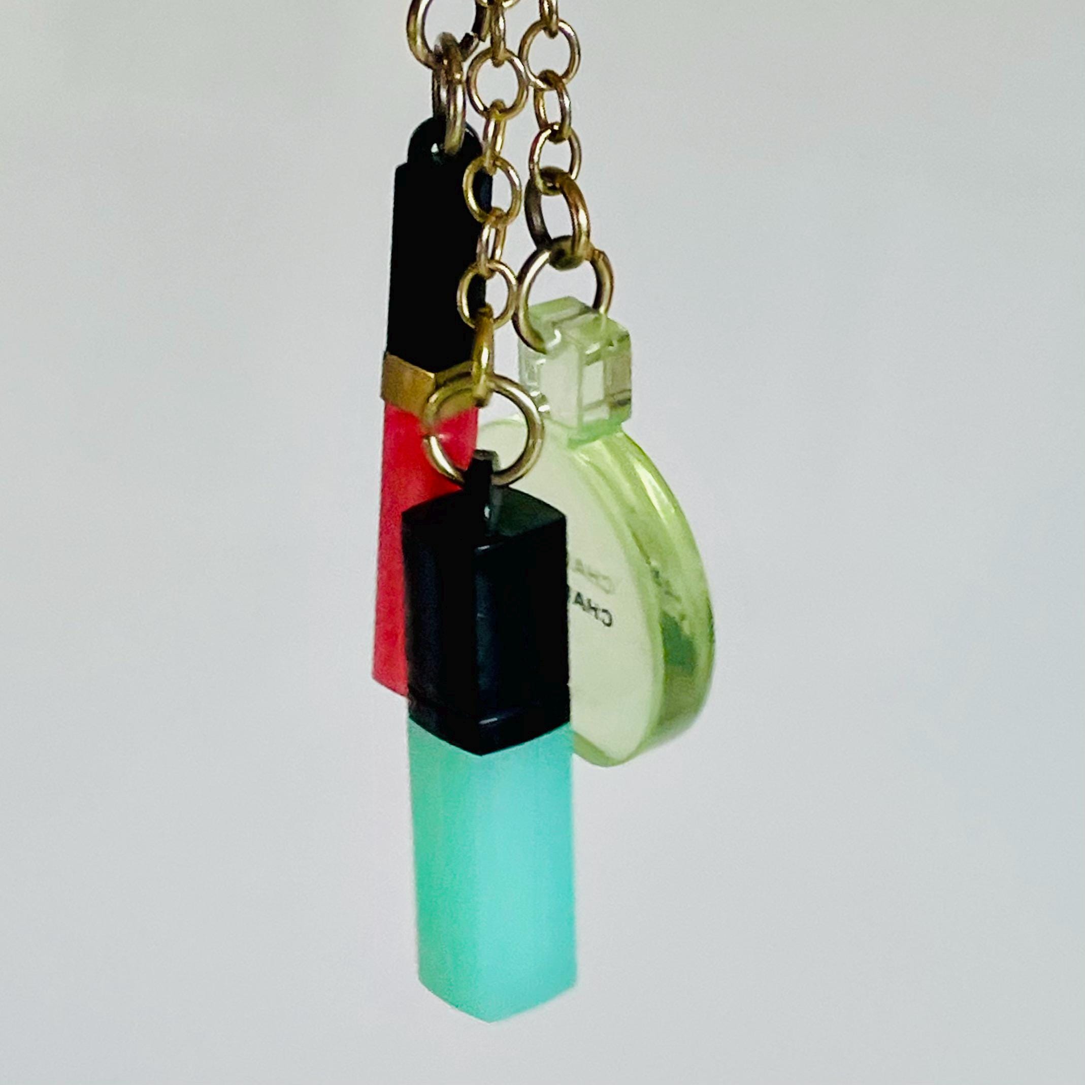Authentic Chanel Chance Bag Charm, Key Chain, Miniature Perfume
