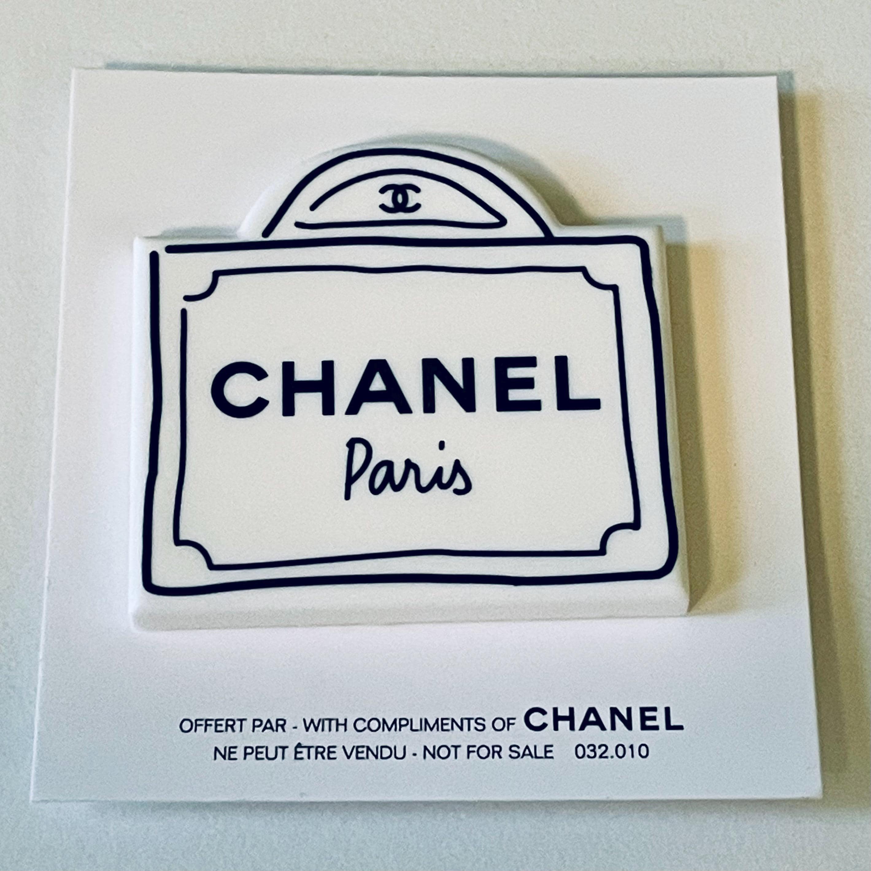 Rare Vintage CHANEL Resin Magnet Brooch – Collectible VIP Gift in