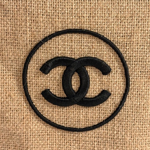 Rare Chanel Jute Press Pouch With Embroidered CC Logo - Etsy