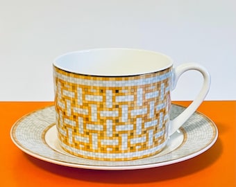 エルメス ソレイユ ドゥ エルメス デザートプレート 2枚セット