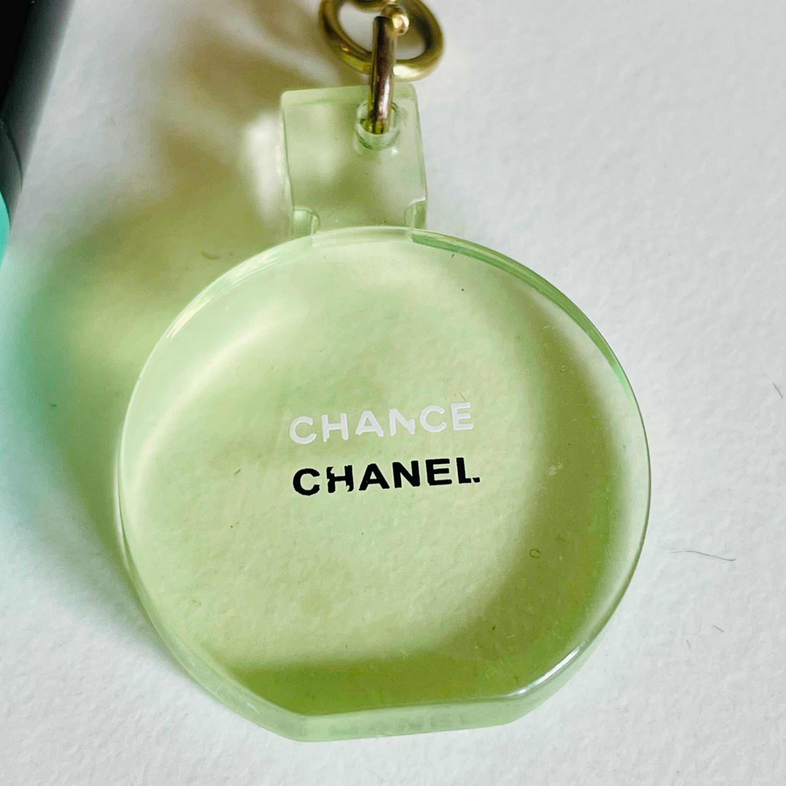 CHANEL CHANCE キーホルダー Authentic Chanel Chance Bag Charm, Key Chain, Miniature Perfume