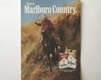 Marlboro カウボーイ ポスター 1997年製