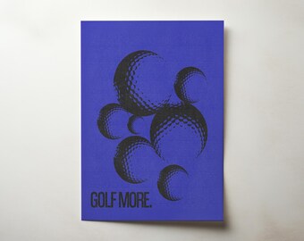 Plakat z motywem golfa, plakat z motywem golfa w stylu vintage do druku, cyfrowe pobieranie motywów golfowych w stylu retro, wystrój w stylu preppy
