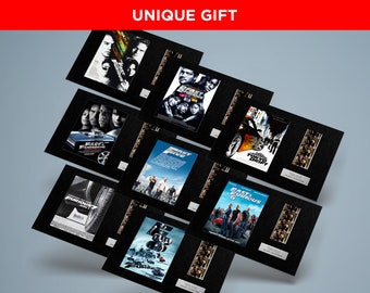 Fast & Furious – a set of 8 films / mounted film cells