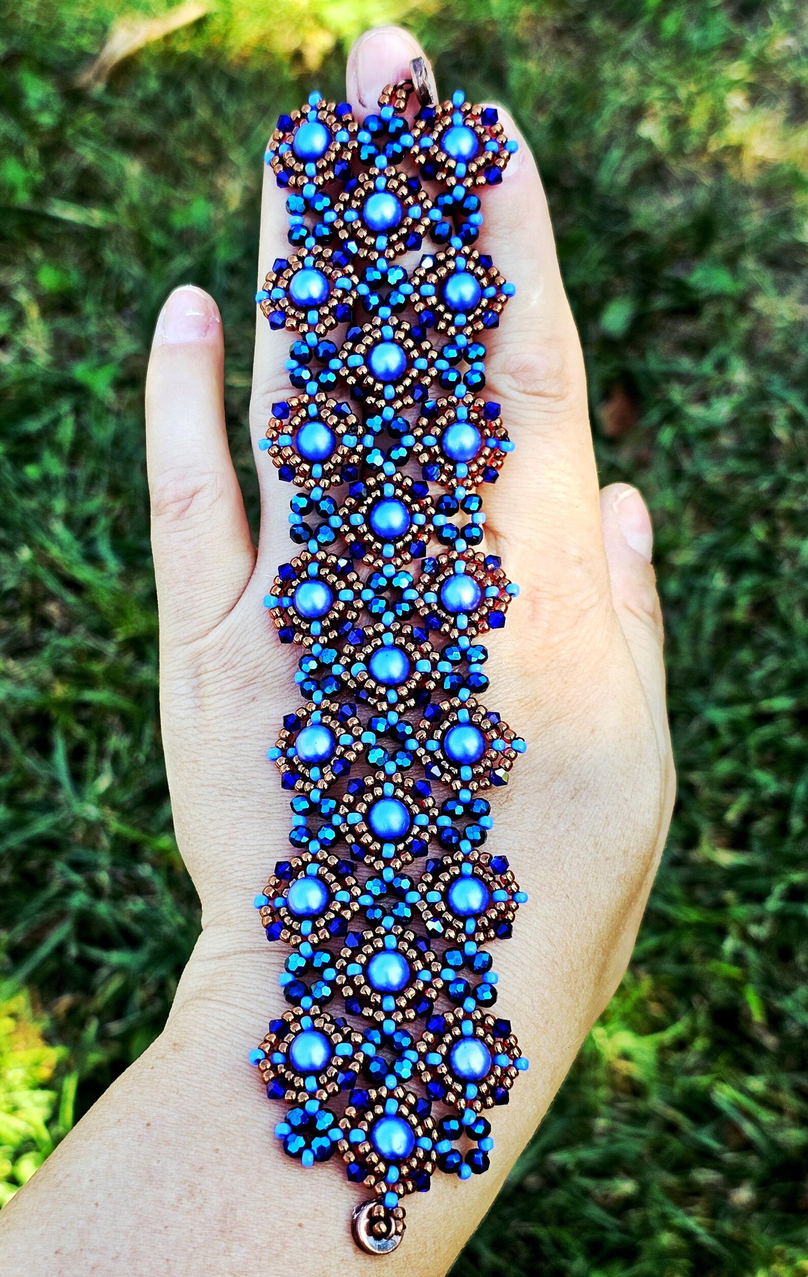 Kami Samira Pattern Samira Bracelet Beading Tutorial: PDF Pattern, Jewelry Making - Etsy