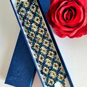 Serenity Bracelet Beading Tutorial: Beginner-Intermediate (PDF Pattern)