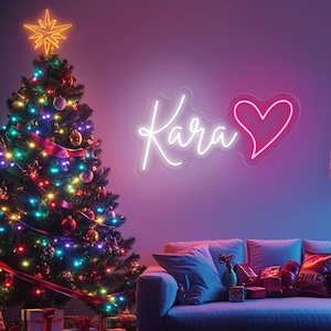 Placa de neon com nome personalizado para crianças, placa de neon para quarto, placa de neon personalizada, decoração de quarto de meninos, decoração de quarto infantil, decoração de casa, presente para crianças