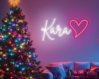 Custom Name Neon Sign For Kids, Neon Signs, Neon sign bedroom, LED Neon Sign, Neon Light, Home Decor, Wall Decor, Personalized Gift For Kids