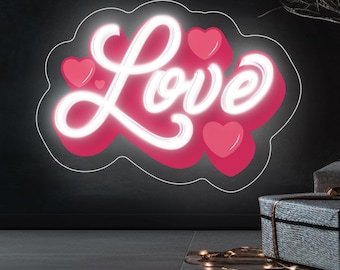 Capybara Cupid Neon Sign – Valentine LED Wall Light With Adjustable Brightness, Cute Animal Decor For Bedroom, Party, Cafe, Or Gamer Room