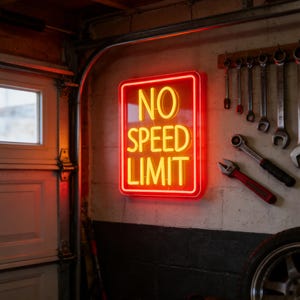 Vintage Speed Shop Signs - Etsy