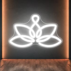 Custom Gym Neon Sign, Yoga Studio Neon Sign, Breathe Yoga Led Sign, Yoga Gifts for Her, Business Logo Sign, Yoga Room Wall Art Gym Decor