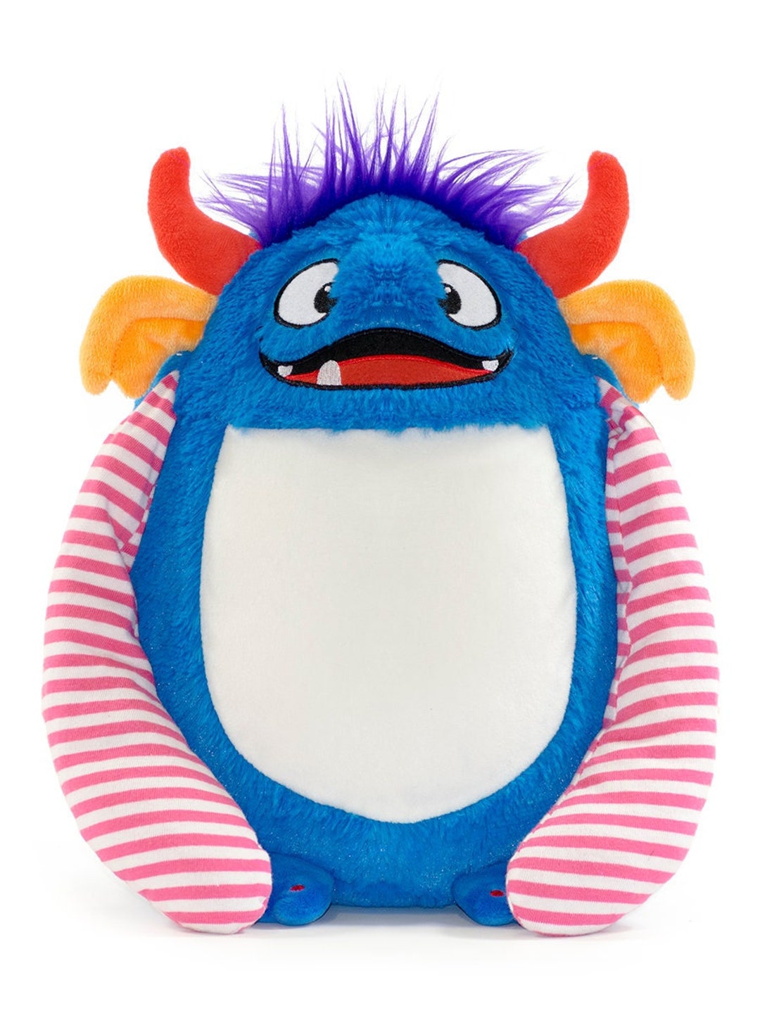 Cubbies Monster BLANK, Ready for Embroidery, Embroidery Blanks