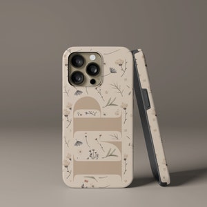 Gepersonaliseerde initialen ontwerpen stoere harde telefoonhoes | iPhone 15/14/13/12/11 Pro Max MagSafe-hoesje | Samsung Galaxy S23/S22/S21 Ultra | 8 Geval