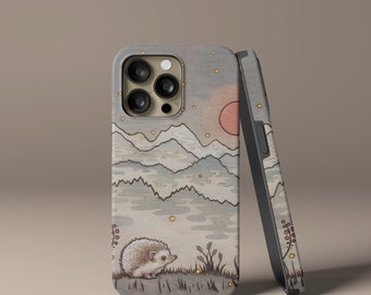 Hedgehog Phone Case: Tough Design for iPhone & Galaxy
