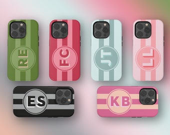 Personalized Initials Phone Case: Tough iPhone & Galaxy Case