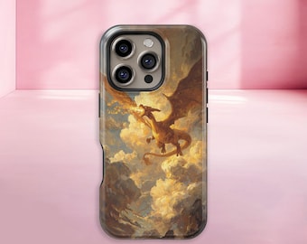 Mythical Dragon Oil Painting Phone Case - iPhone & Samsung