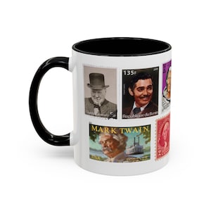 Famous Freemasons Coffee Mug Masonic Faces of Free Masons Gifts Accent Coffee Mug, 11 oz