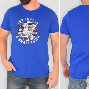 Jason Aldean. Try That In A Small Town." Essential T-Shirt For Sale By Vectrus - Foto 8