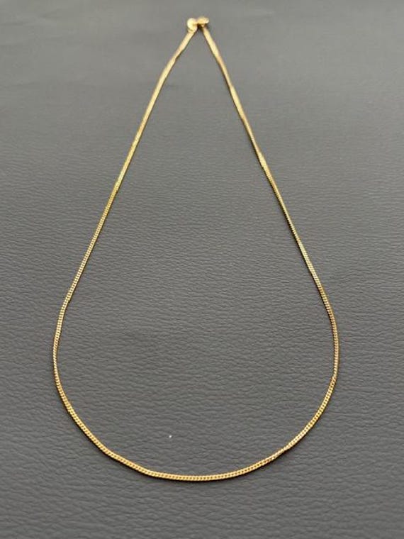 Vintage 18k Gold Chain Necklace