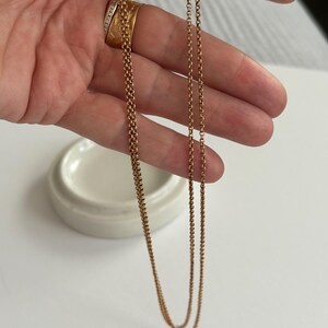 Antique French 18k Gold Double Layer Necklace with Gorgeous Clasp