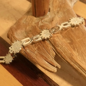Vintage 90s Sterling Silver Sun Link Bracelet: Happy Face, Made in Mexico