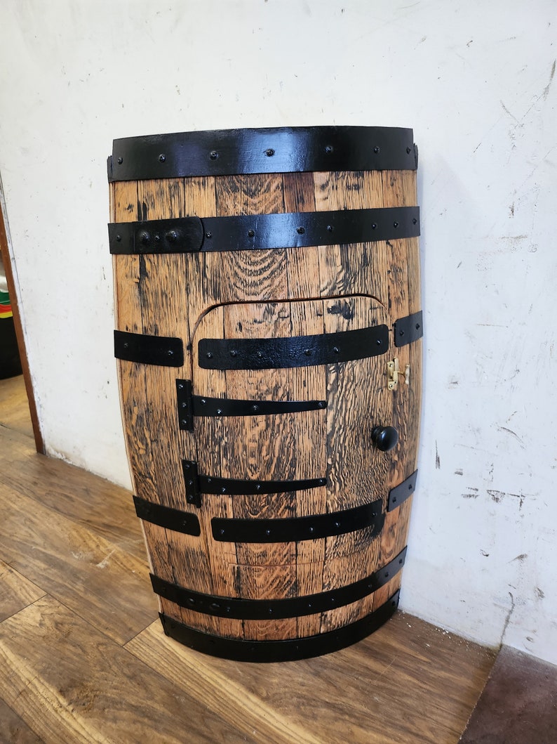 Corner Whisky Barrel Etsy