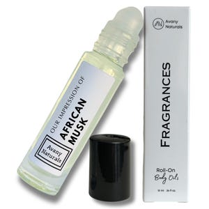 Africa Musk Parfumolie Solid Cologne Unisex in roller Kleine parfummonsters