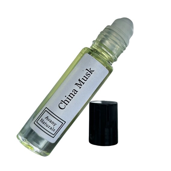 China Musk Oil - Rollerball Body Perfume, Unisex Fragrance Samples, Travel Size Scented Cologne, Mini Roll on Scents for Purse, Bag or Car