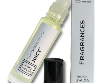 Juicy Perfume Oil Roll-on Pheromone for Women Cologne Sampler Scented Body Oil Based Fragrance for Skin