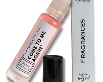 Come To Me Again Dupe Perfume Oil Roll-on Pheromone for Women Cologne Sampler Scented Body Oil Based Fragrance for Skin