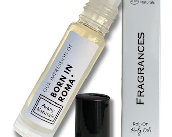 Born in Roma Roll-on Perfume Oil Pheromone for Women Cologne Sampler Scented Body Oil Based Fragrance for Skin