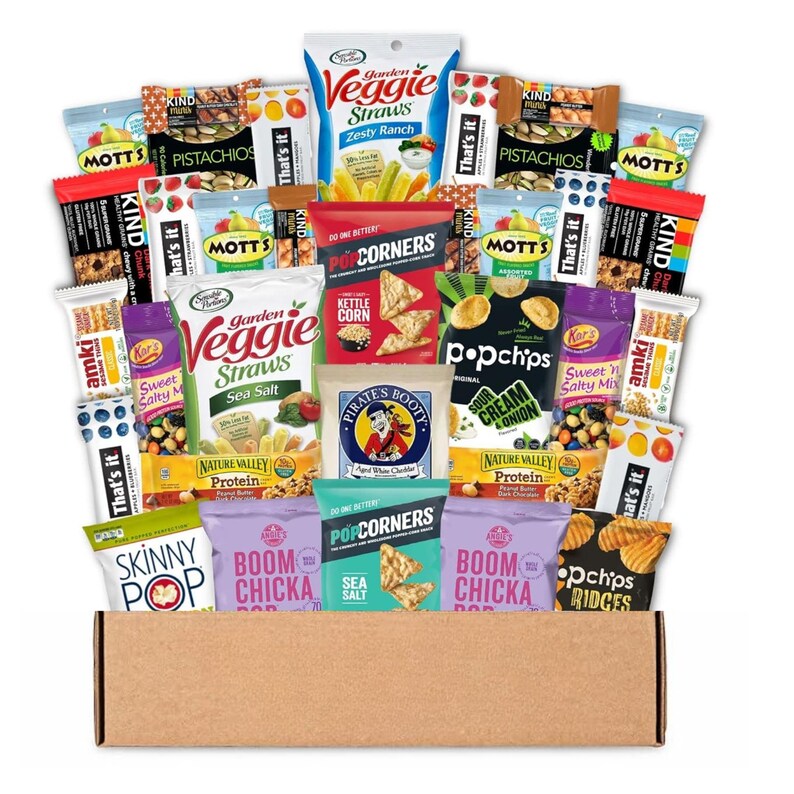 Inmate Care Package, Healthy Snacks Gift Box, Snack Box Care Package