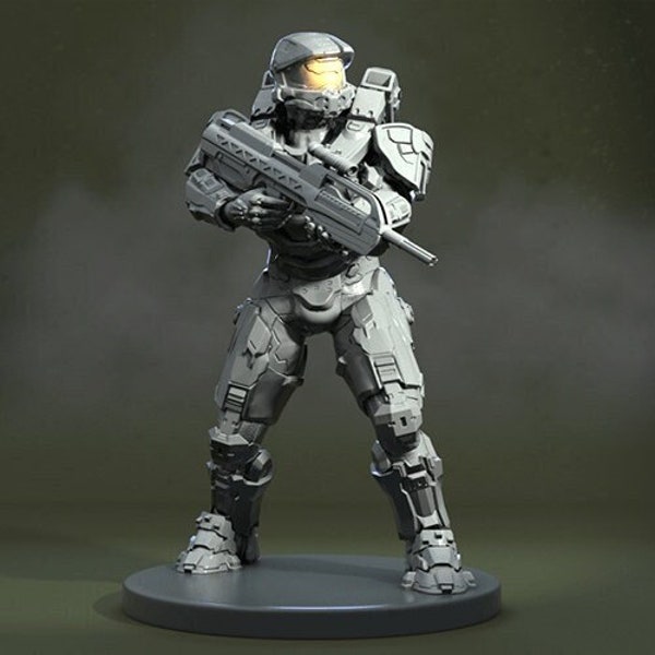 Halo Master Chief Stl