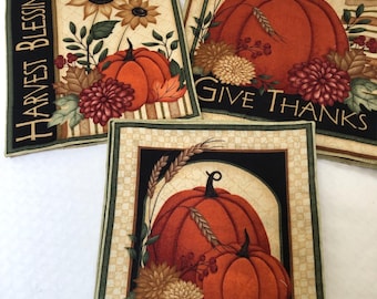 Thanksgiving Quilted Table Topper - Etsy Canada