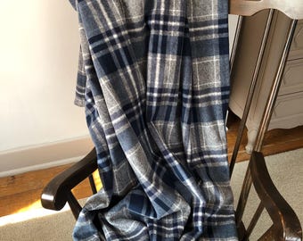 LUXE Premium Fleece Plaid Blankets Buttery Soft Warm Cabin Rustic Country Throws