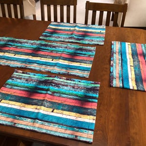 Southwest Table Runner Cowboy Stripe Serape Stripe Mini Table Runner Placemat